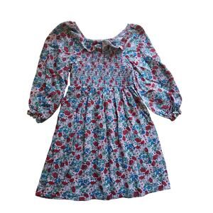 Cotton On Girl's Long Sleeve Floral Dress